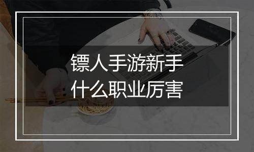 镖人手游新手什么职业厉害