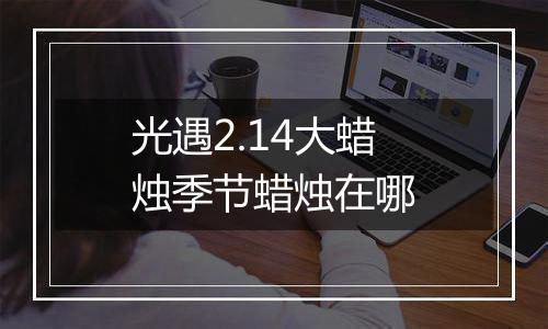 光遇2.14大蜡烛季节蜡烛在哪