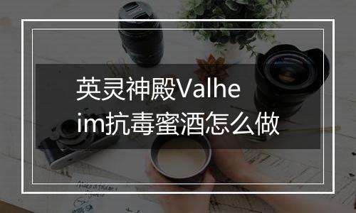 英灵神殿Valheim抗毒蜜酒怎么做