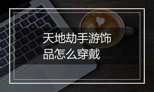 天地劫手游饰品怎么穿戴