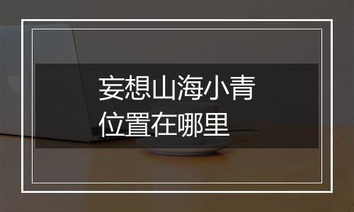 妄想山海小青位置在哪里