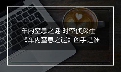 车内窒息之谜 时空侦探社《车内窒息之谜》凶手是谁