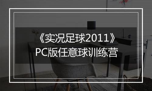 《实况足球2011》PC版任意球训练营
