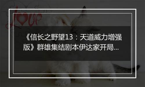 《信长之野望13：天道威力增强版》群雄集结剧本伊达家开局初步心得