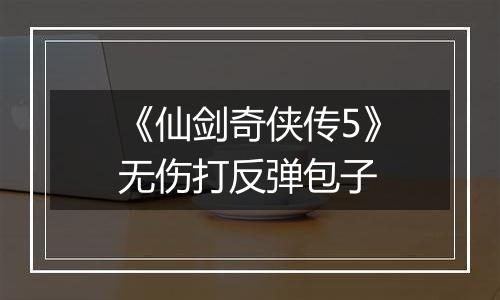 《仙剑奇侠传5》无伤打反弹包子