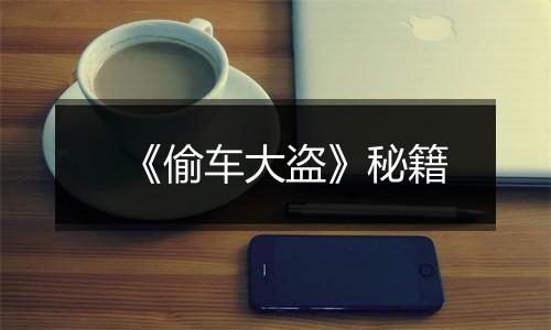 《偷车大盗》秘籍