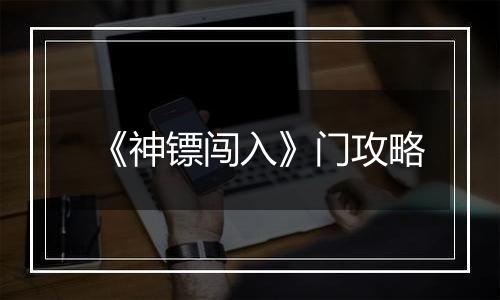 《神镖闯入》门攻略