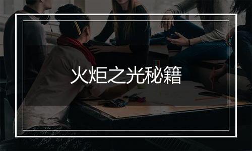 火炬之光秘籍