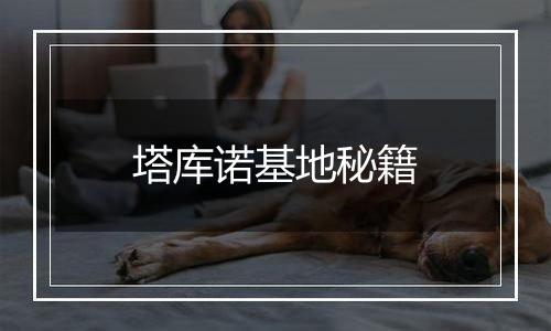 塔库诺基地秘籍