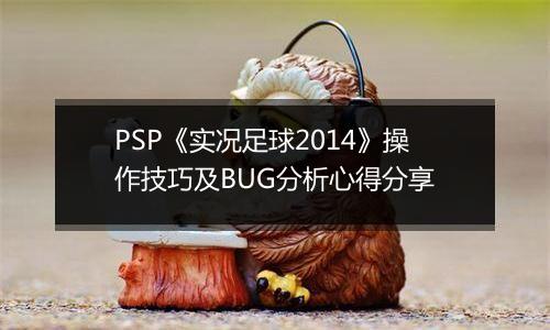 PSP《实况足球2014》操作技巧及BUG分析心得分享
