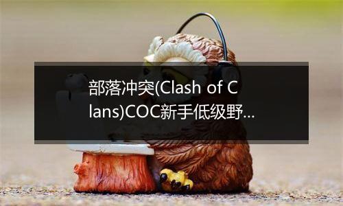 部落冲突(Clash of Clans)COC新手低级野猪流使用须知