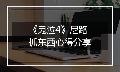 《鬼泣4》尼路抓东西心得分享