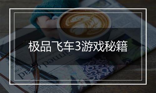 极品飞车3游戏秘籍