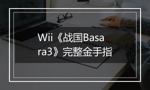Wii《战国Basara3》完整金手指